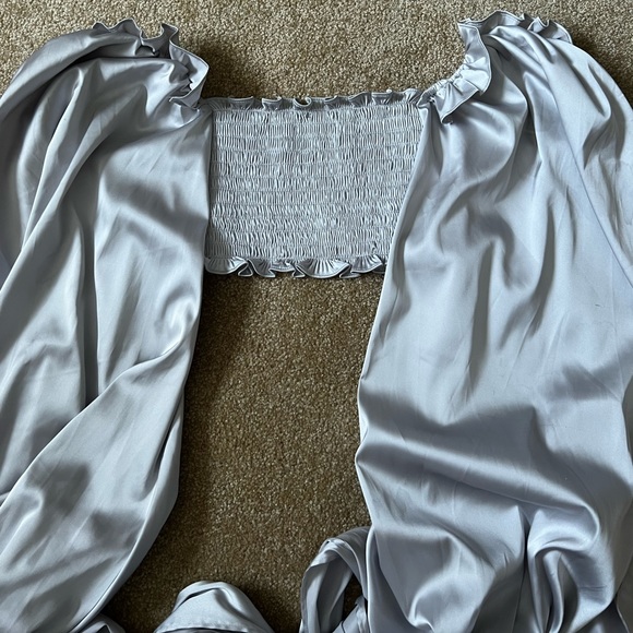 For Love & Lemons Argent Wrap Top XS - Picture 4 of 4